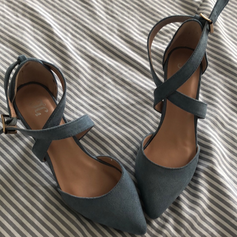 Blue 2 in heels